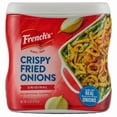 thumbnail image 1 of French's Non-GMO Kosher Original Crispy Fried Onions, 6.0 oz Can (Pack of 2), 1 of 10