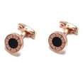 thumbnail image 1 of French shirt cufflinks with classic studs, 1 of 5