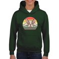 thumbnail image 1 of Frenchie Bulldog Retro Style Hoodie Juniors -Image by Shutterstock,  Medium, 1 of 4