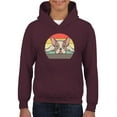 thumbnail image 1 of Frenchie Bulldog Retro Style Hoodie Juniors -Image by Shutterstock,  Small, 1 of 4