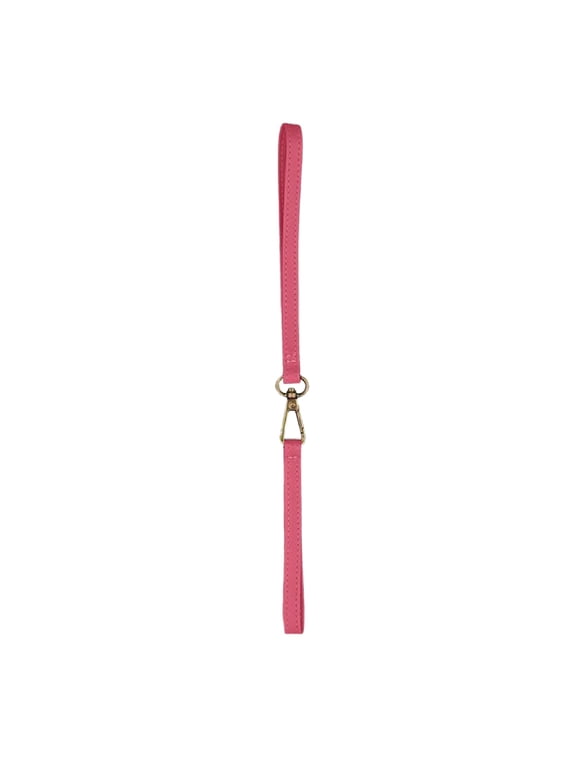 Co. - Aroma Wrist Strap - Full-Grain Italian Leather - Polished Keychain Clasp for Speed Wallet - Hands-free minimalist unisex carry