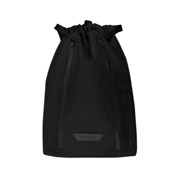 The Frenchie Co. - Ballistic Drawstring Bag - Lightweight Gym & Travel Backpack - Dual Shoe Compartments - Wet/Dry Separation & Chest Strap - Water-Resistant Nylon