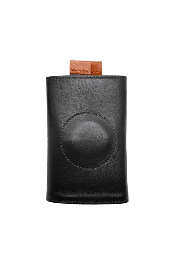Co. - Speed Wallet Original - Black/Tan - Quick pull card access with RFID blocking - Ultra-slim Italian leather for front-pocket carry, holds up to 12 cards