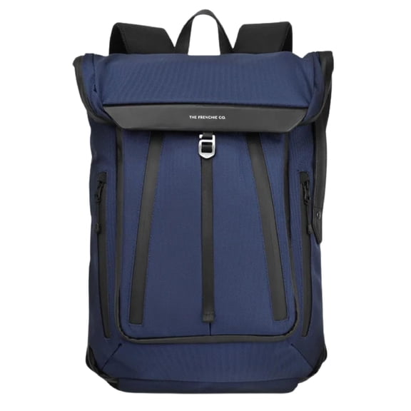 The Frenchie Co. - Work/Travel Speed Backpack - Expandable 23 to 30 liters - Laptop compartment with anti-theft magnetic closure - Ballistic nylon durable construction