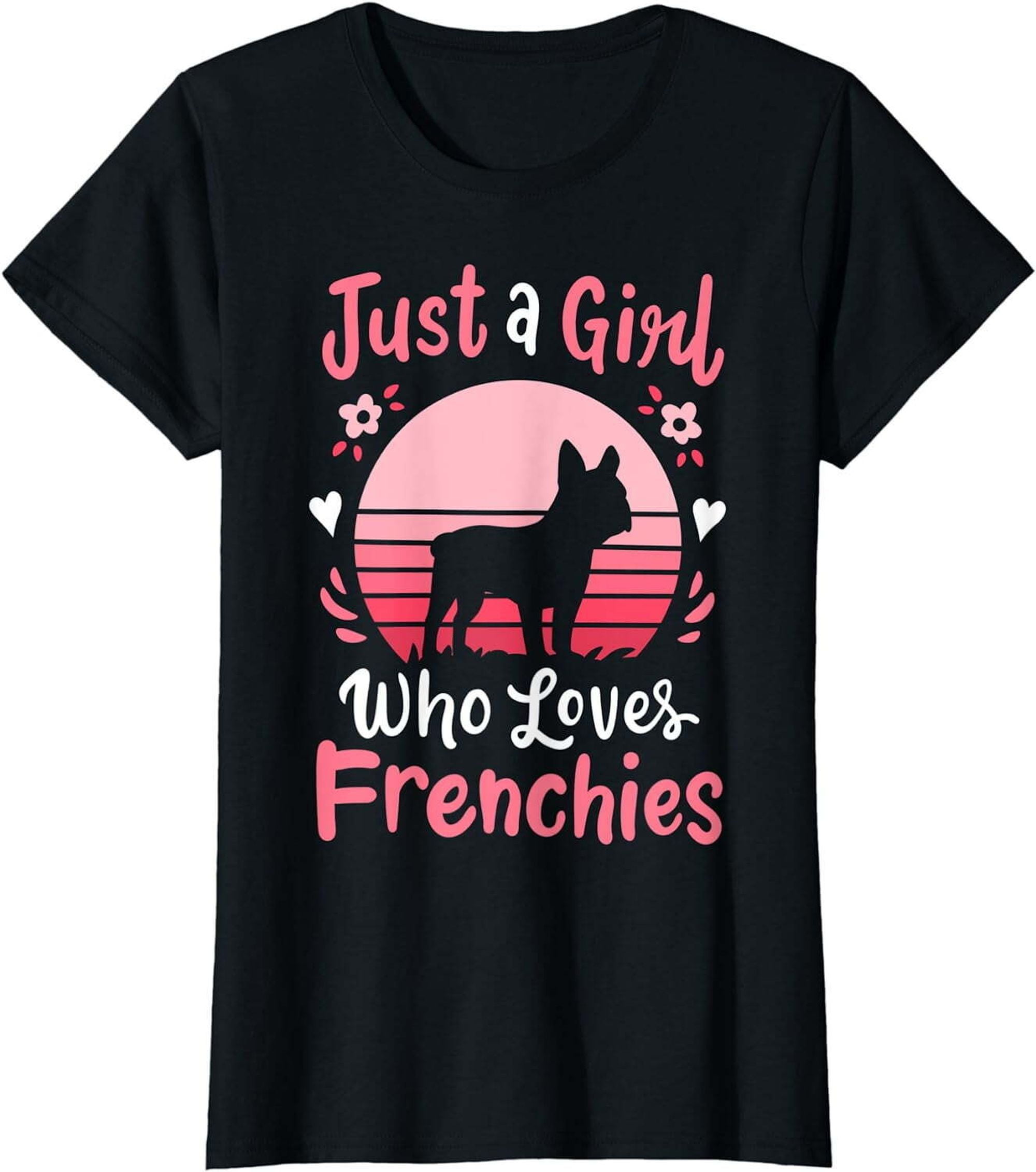 Frenchie Fanatic Tee: Charming French Bulldog Print for Devoted Canine ...