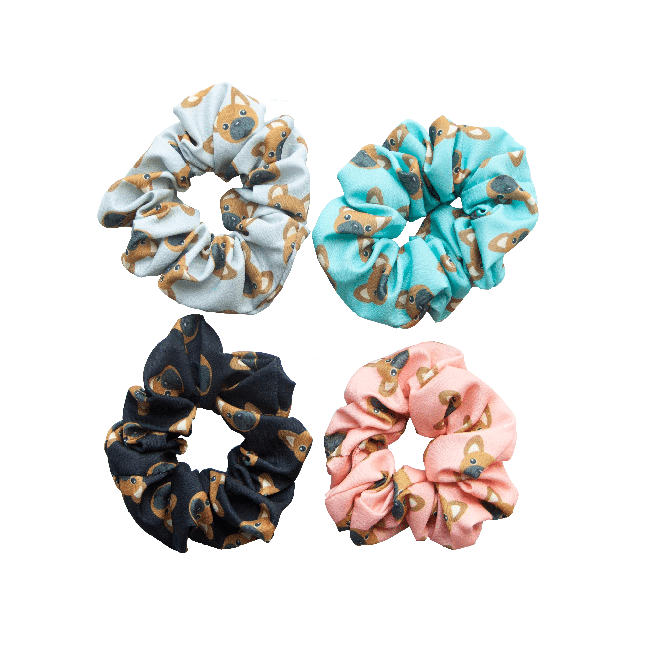 Frenchie scrunchies cheap