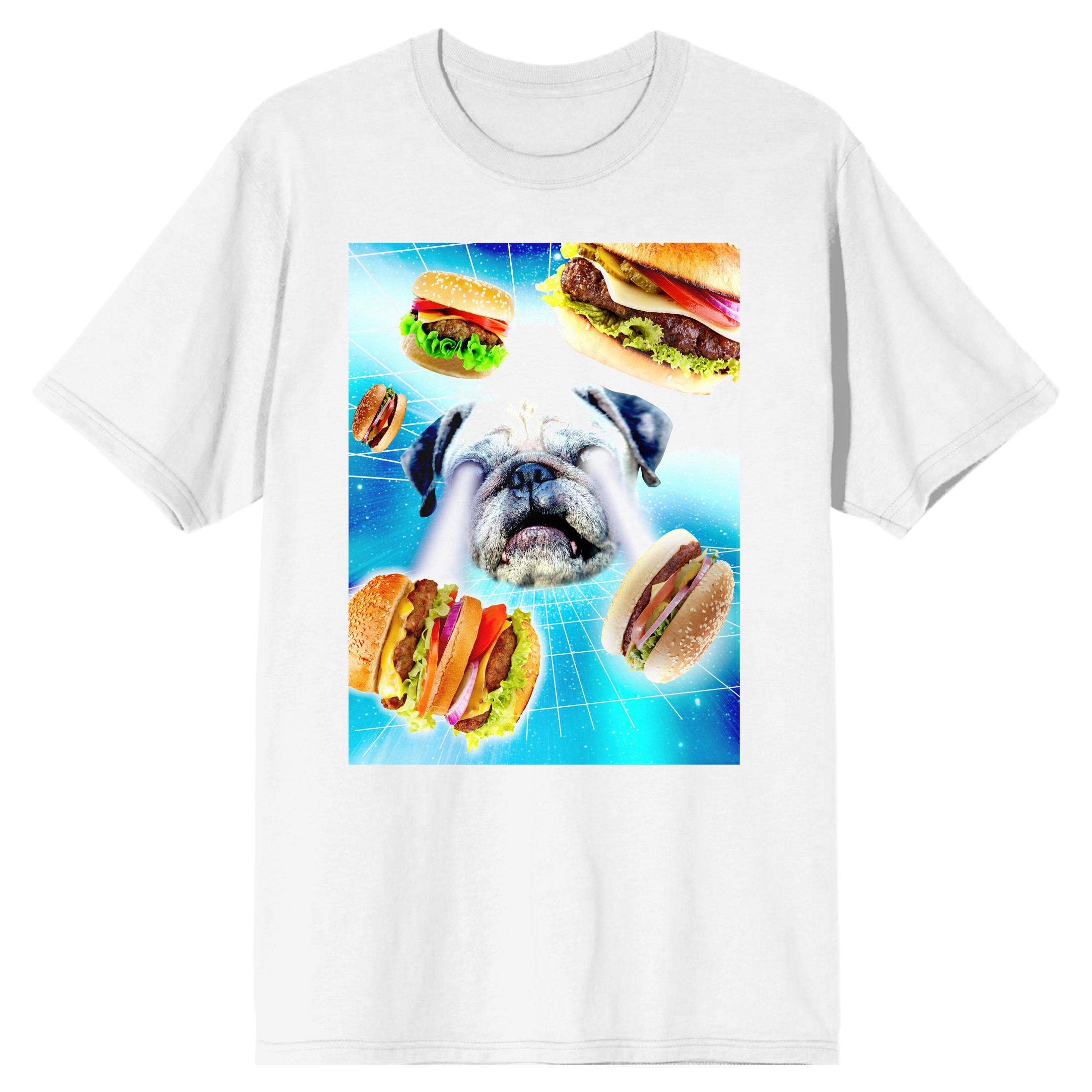 Style3 Frenchie Vitruviano T-Shirt Da Donna Con Stampa Bulldog Francese. Vestibilità Aderente, Girocollo, 100% Cotone Premium, Certificazione Öko-Tex 100. Un Regalo Originale Per Le Amanti Del Bulldog.