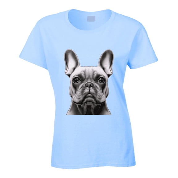 Frenchie Ladies T Shirt