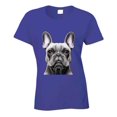 thumbnail image 1 of Frenchie Ladies T Shirt, 1 of 1
