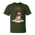thumbnail image 1 of Frenchie Santa Xmas Merry Christmas French Bulldog TShirt, 1 of 6
