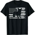 thumbnail image 1 of Frenchie Shirt French Bulldog T-Shirt 4th of July Tee T-Shirt, 1 of 4