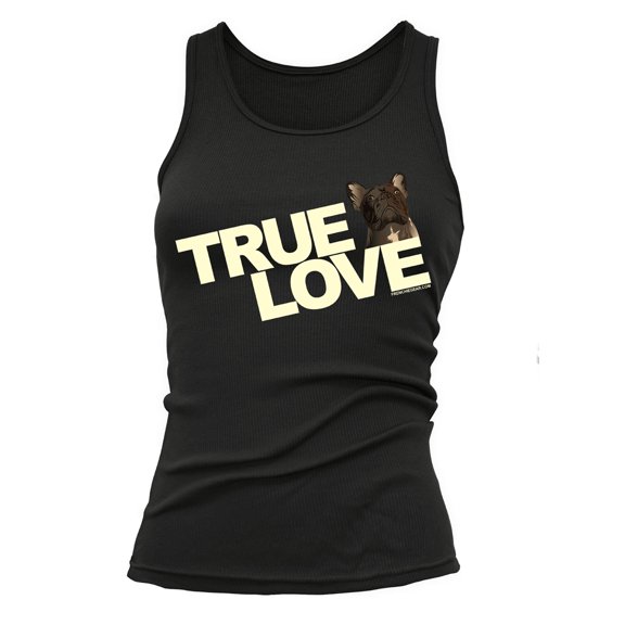 Frenchie True Love Womens' French Bulldog Tank Top (XL)