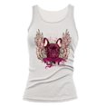 thumbnail image 1 of Frenchie Wings Womens' French Bulldog Fitted Tank Top (2XL), 1 of 1