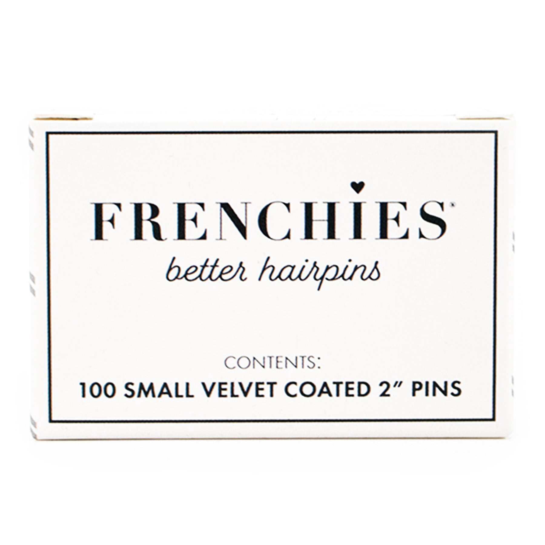 Frenchies Ultra Flocked Extra Soft French Twist Hair Pins The French
