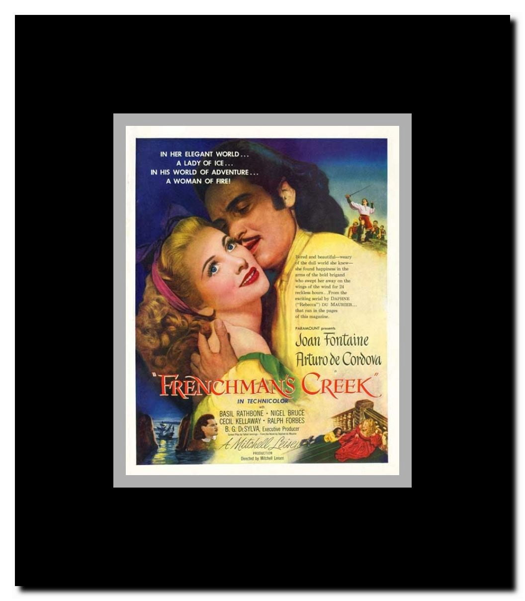 Frenchman's Creek Framed Movie Poster