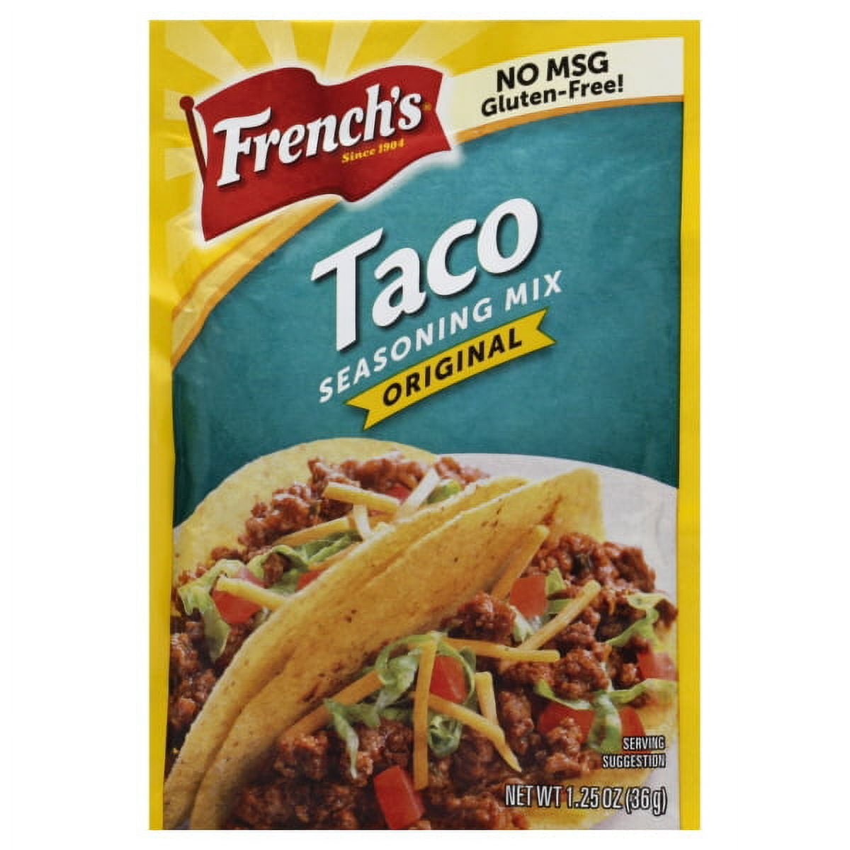 Frenchs Seasoning Mix, Taco, Original Pack of 24