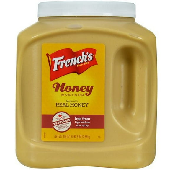 Frenchs Sweet and Tangy Honey Mustard, 105 Ounce -- 2 per Case.