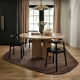 thumbnail image 1 of Rugs USA Canyon Abstract Wool Area Rug, 4' x 6', Shaped, Canyon Dark Brown, 1 of 8