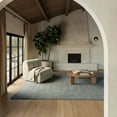 thumbnail image 1 of Rugs USA Maru Wool Area Rug, 8' 6" x 11' 6", Maru Blue Grey, 1 of 8