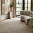 thumbnail image 1 of Rugs USA Montceito Tiled Wool Area Rug, 2' 6" x 8', Runner, Montceito Ivory, 1 of 8
