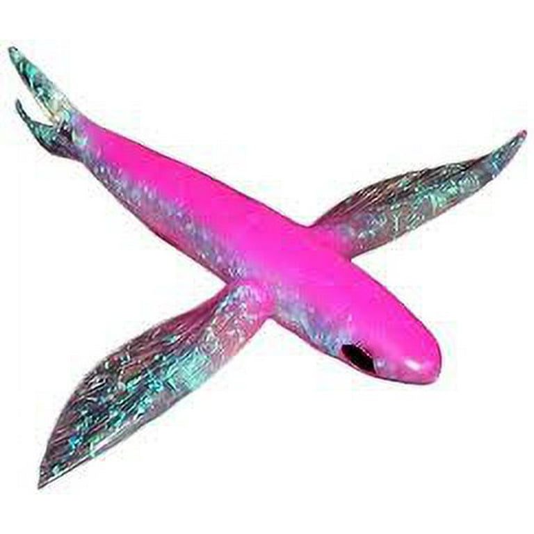 Frenzy BFF-PIR Ballistic Flyer Rigged Flying Fish, 8, Pink