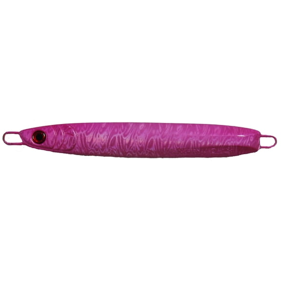 Frenzy TAJ-P05 Rigged Angry Jig, 5 oz, 2 Assist Hooks, Pink