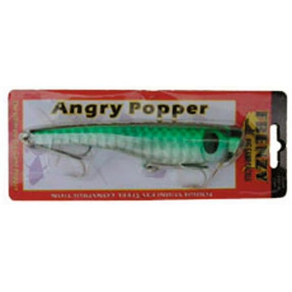 Frenzy TAP-GR Angry Popper, Green Floating/Sinking