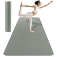 thumbnail image 1 of FrenzyBird Yoga Mat (78 "x 39" x 1/3 "), Wide Workout Mat for Men and Women, Yoga Mat Thick Exercise Mats for Home Workout, Yoga, Pilates （Grayish Green）, 1 of 7
