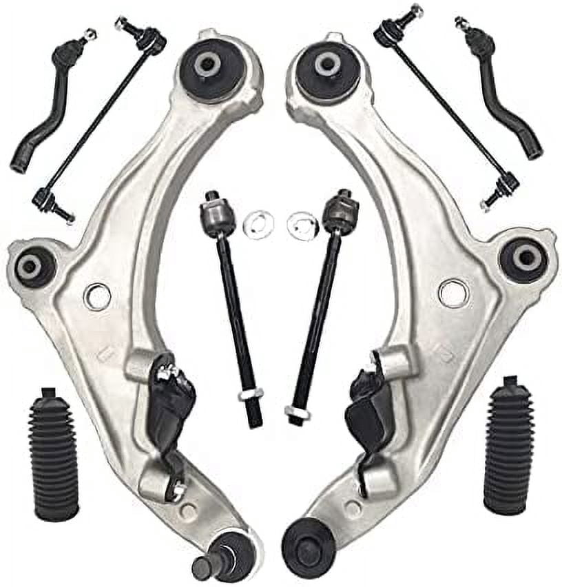 Frenzybro 10Pcs Front Lower Control Arms Suspension w/Ball Joints Tie ...