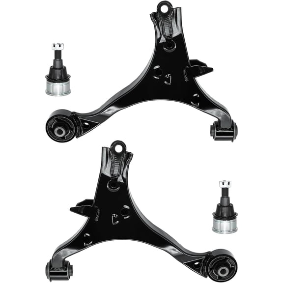 Frenzybro 4 PCs Front Lower Control Arm With Ball Joint Replacement For 2001-2005 Honda Civic