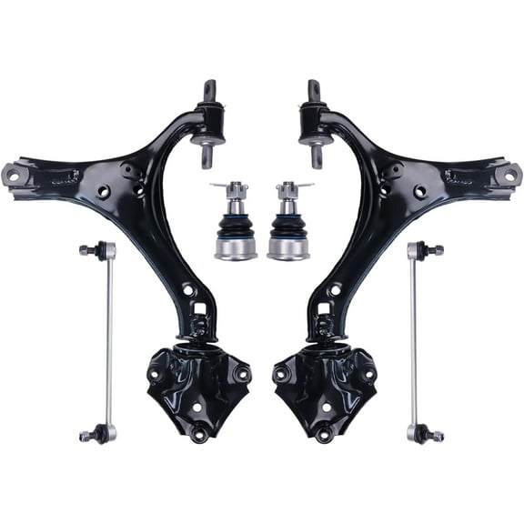 Frenzybro 6 PCs Front Lower Control Arm With Ball Joint Sway Bar Replacement For 2013-2017 Honda Accord, 2015-2020 Acura TLX