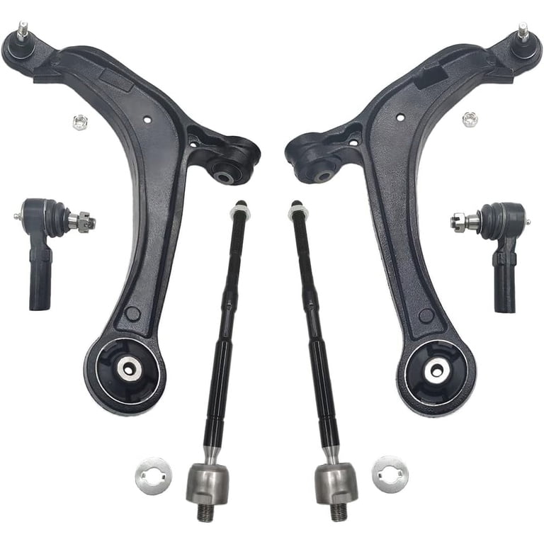 Front Lower Control Arms w/ Ball Joints Tie Rods for 2011