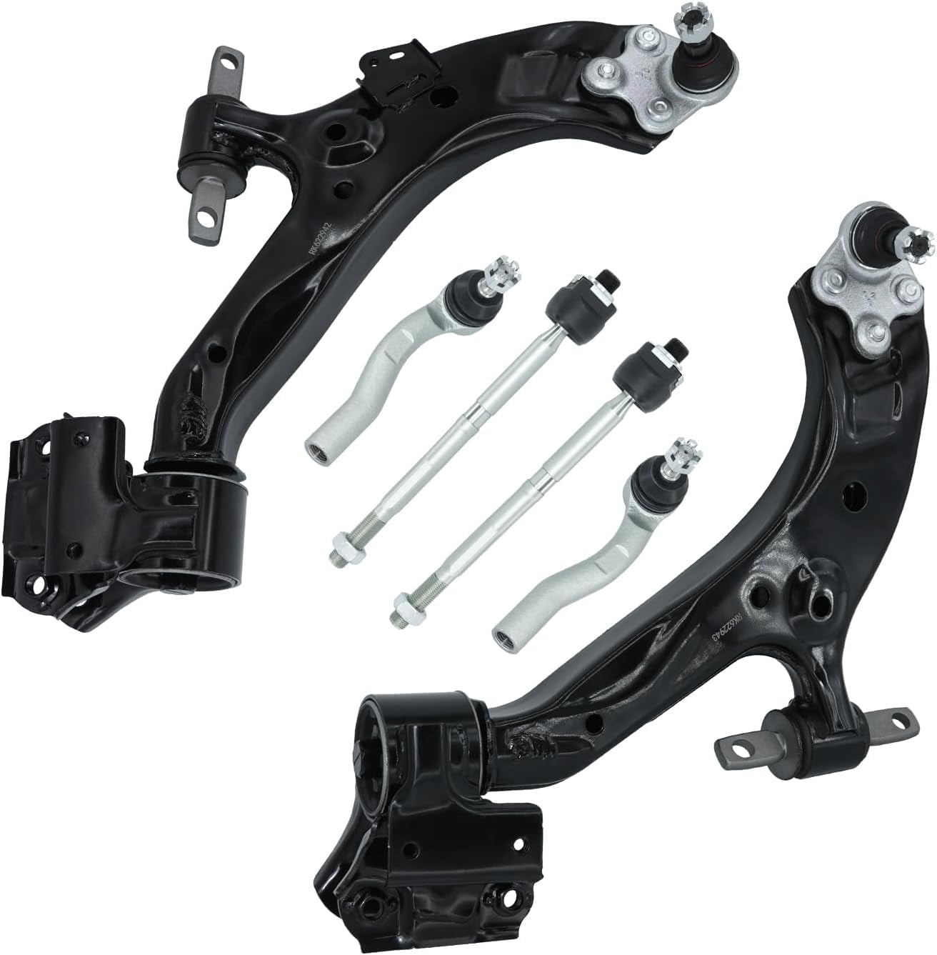 Frenzybro Front Lower Control Arm Tie Rod Ends Suspension Kit ...