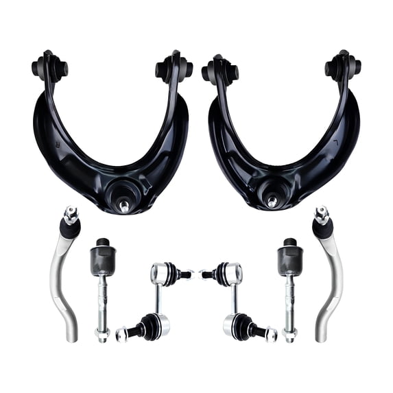 Frenzybro Suspension Kit, Replacement For Upper Control Arm Ball Joints Inner Outer Tie Rod Sway Bar Link Compatible With 2008 - 2012 HONDA ACCORD - 8 Pcs…