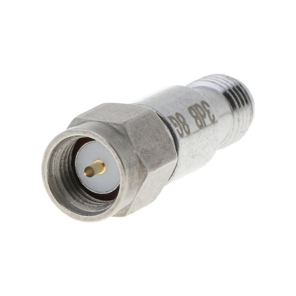 Frequency 6GHz Fixed Connectors 40DB/30DB/20DB/10DB/6DB/3DB 2W -6GHz 8Ghz Coaxial Fixed Attenuators
