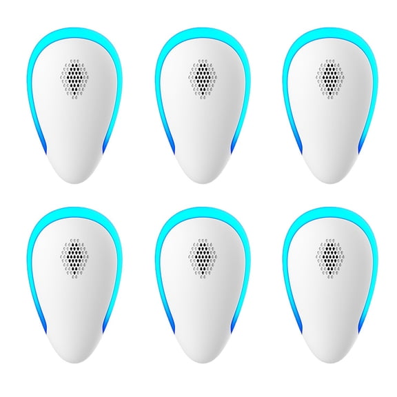 Frequency Conversion Ultrasonic Mosquito Repellent Insect Repellent Electronic Rat Repellent - quantity:6;