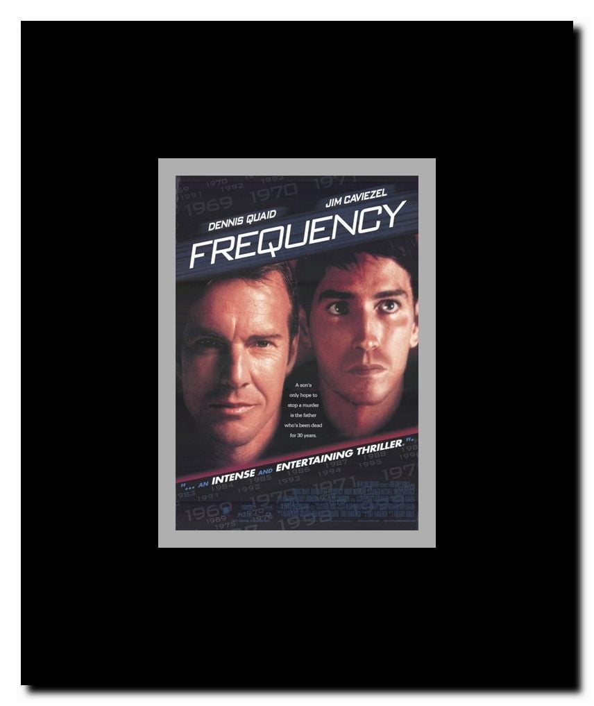 Frequency Framed Movie Poster