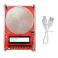 thumbnail image 1 of Frequency Generator Schumann Resonance Generator 7.83hz, Adjustable Frequency Signal Generator 0.1hz-100000hz, Sine Generator for Frequency Machine with USB and Magnetic Acrylic Case Red, 1 of 5