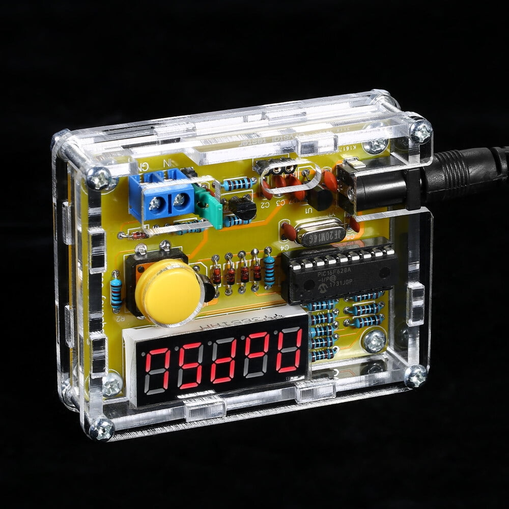 Hz Meter Digital Logic Frequency Counter Schematic Electrical Crystal ...