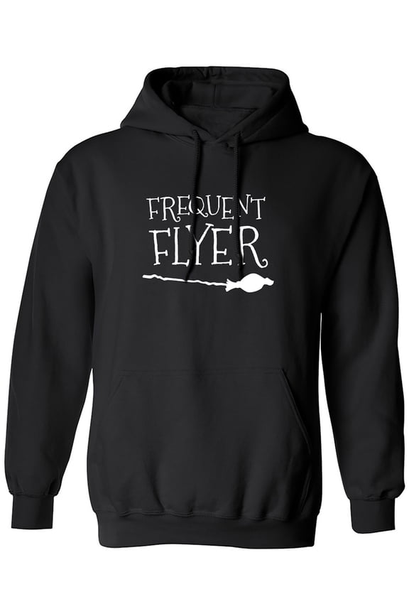 Frequent Flyer Adult Hooded Sweatshirt