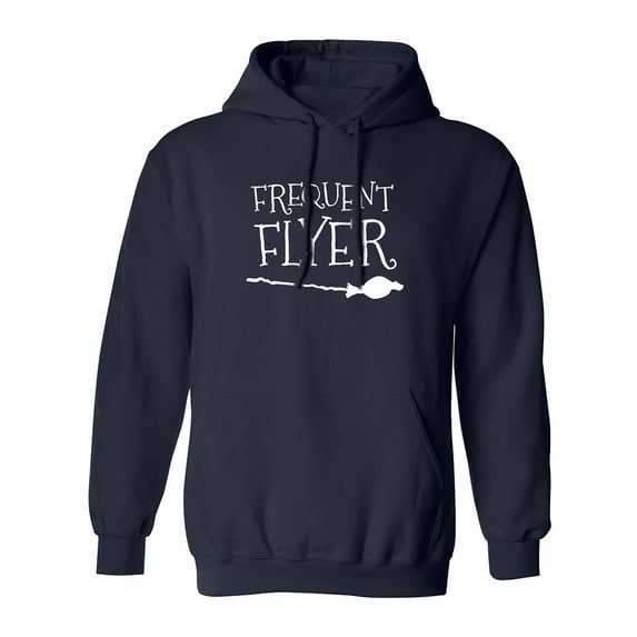Frequent Flyer Adult Hooded Sweatshirt