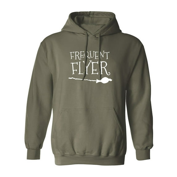 Frequent Flyer Adult Hooded Sweatshirt