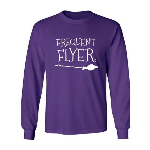 Frequent Flyer Adult Long Sleeve T-shirt