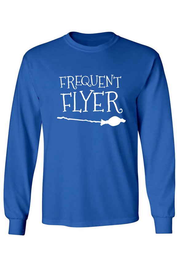 Frequent Flyer Adult Long Sleeve T-shirt