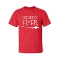 thumbnail image 1 of Frequent Flyer Adult Short Sleeve T-shirt, 1 of 4