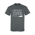 thumbnail image 1 of Frequent Flyer Adult Short Sleeve T-shirt, 1 of 4