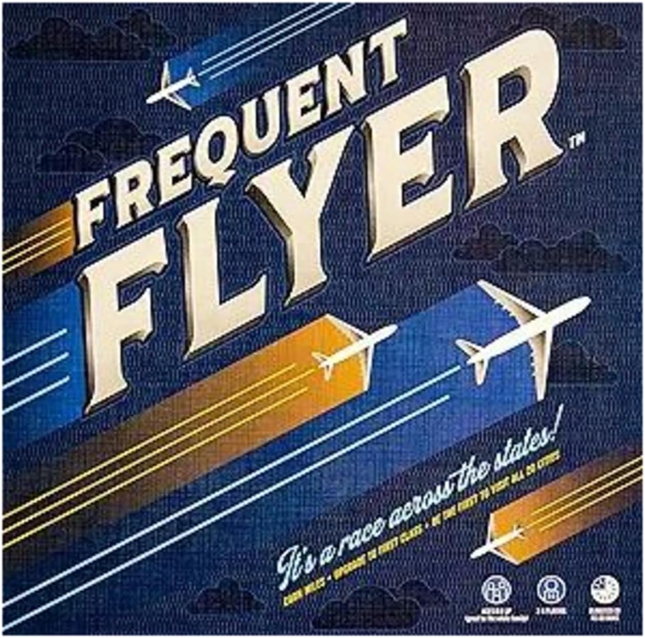 Frequent Flyer Game Family Board Game Strategy Ages 8 and up Fun