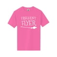 thumbnail image 1 of Frequent Flyer Short Sleeve Neon T-Shirt, 1 of 1