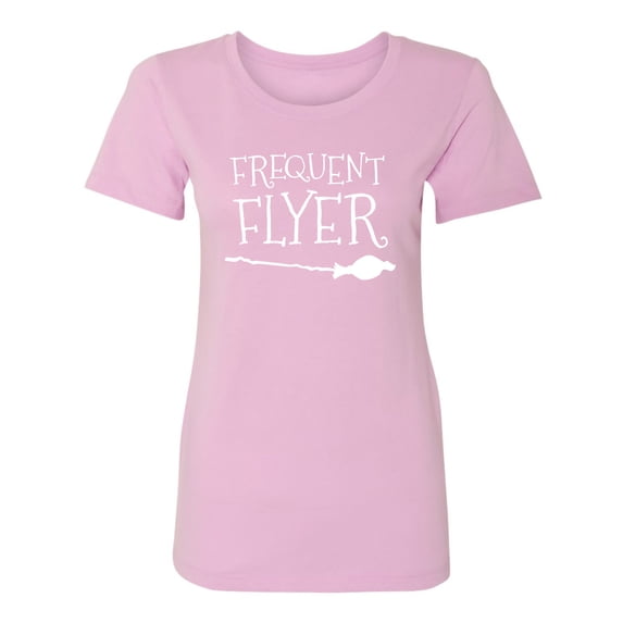 Frequent Flyer Womens crewneck tee