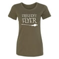 thumbnail image 1 of Frequent Flyer Womens crewneck tee, 1 of 2
